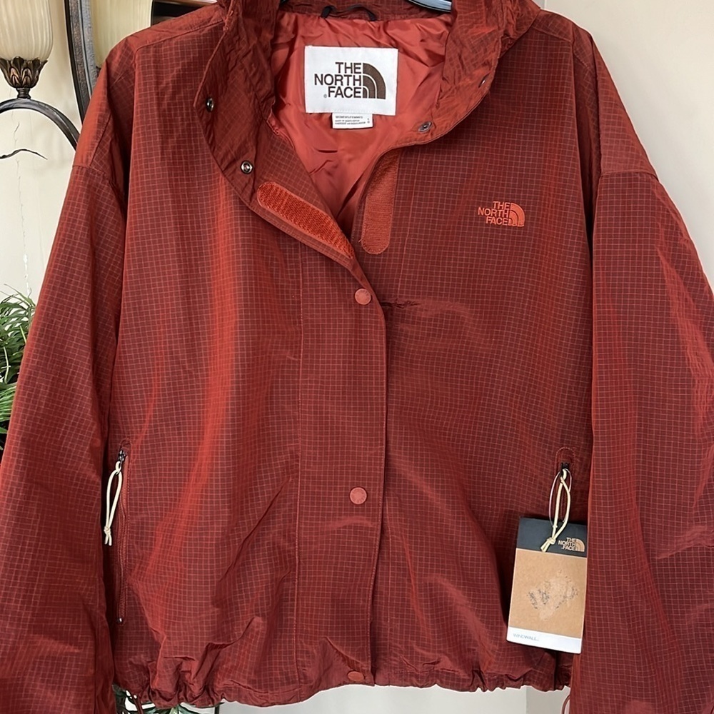 Brand New The North Face M66 Utility Wind Jacket Brandy Brown Cropped Windwall - Picture 3 of 16